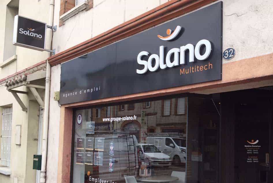Fabricant lettre boîtier enseigne Toulouse Sprintéo